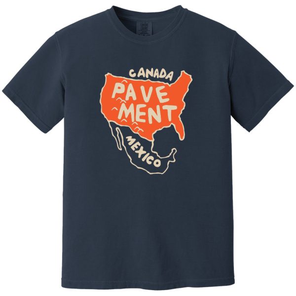 North America Navy T-Shirt Online Hot Sale