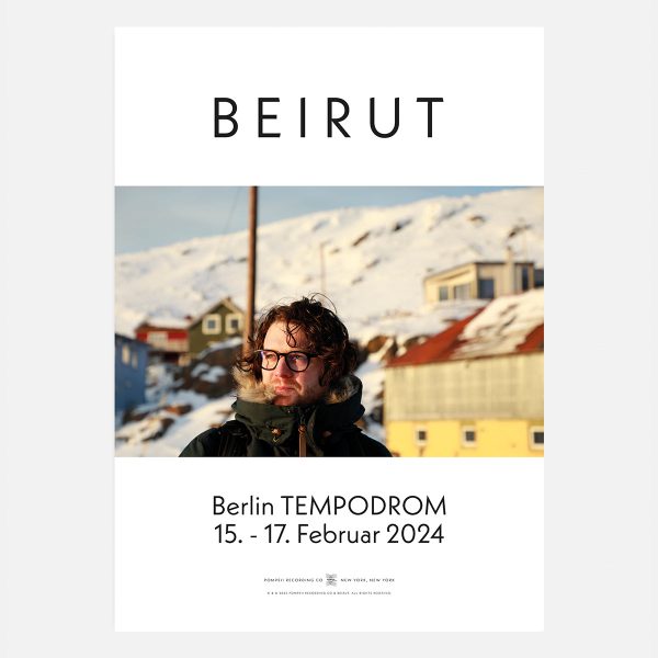 Beirut Tempodrom Poster i Online now