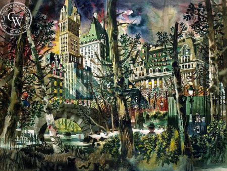 A Day in Central Park, 1949 For Sale