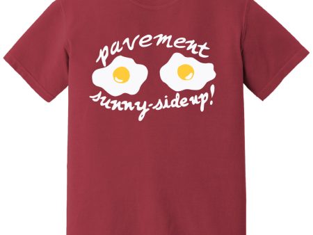 Sunny Eggs Red T-Shirt Cheap