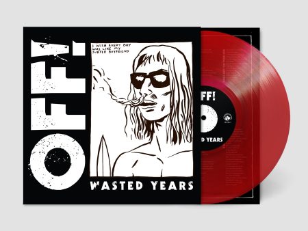 Wasted Years Translucent Red LP For Discount