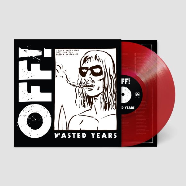 Wasted Years Translucent Red LP For Discount