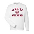 Collegiate White Crewneck Discount