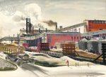 Industrial Scene, c. 1930s Sale