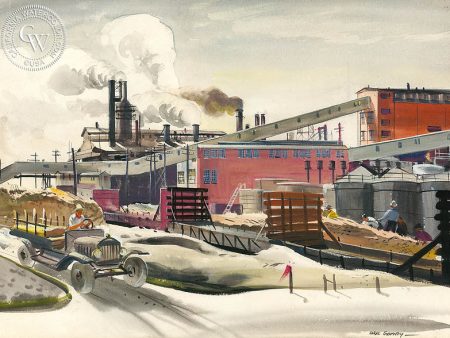 Industrial Scene, c. 1930s Sale