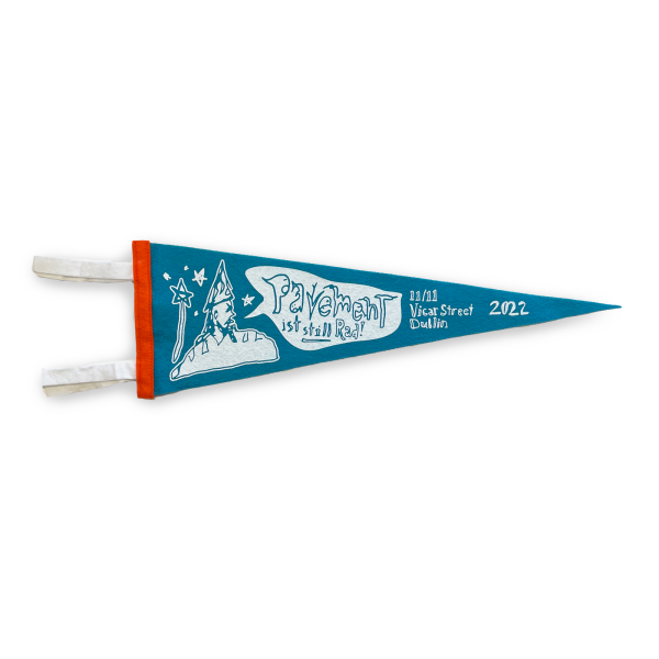 Vicar Street Dublin 2022 Tour Pennant Blue Online