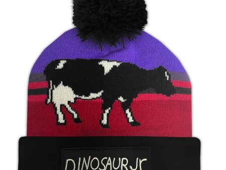 Cow Pom Pom Beanie Online