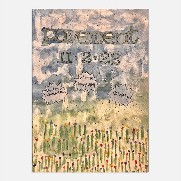 Pavement Aarhus Voxhall 2022 Poster Discount