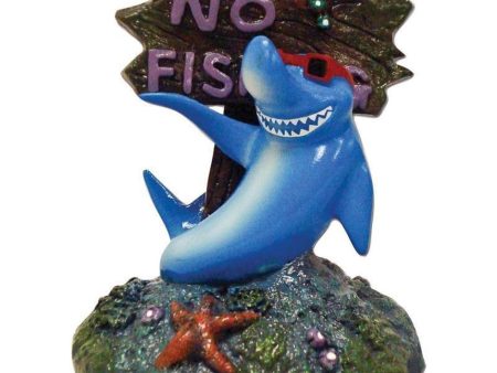 EXOTIC ENVIRONMENTS COOL SHARK NO FISHING SIGN on Sale