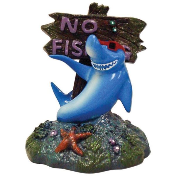 EXOTIC ENVIRONMENTS COOL SHARK NO FISHING SIGN on Sale