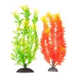 Aquatop Multi-colored Orange and Green with Highlights Plant Decor Hot on Sale