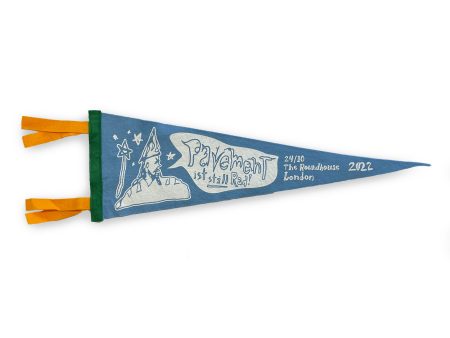 Roundhouse London 2022 Tour Pennant Blue Discount