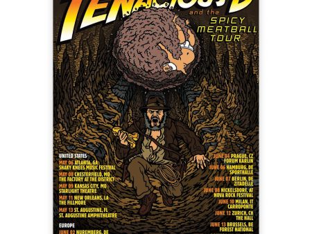 Spicy Meatball Tour Poster 2023 Supply