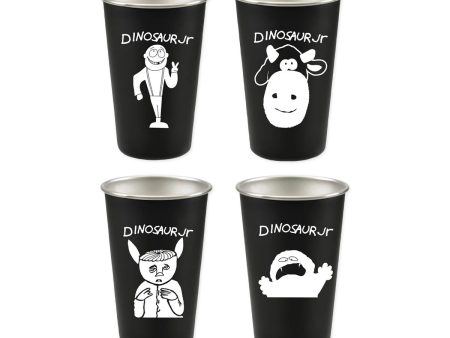 Dinosaur Jr. Tumblers - Set of 4 Supply