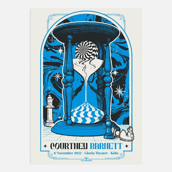 Courtney Barnett Cologne 2022 Screenprinted Poster For Cheap