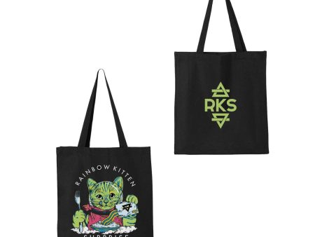 Space Kitty Breakfast Tote Bag Discount