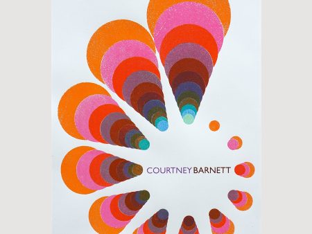 Courtney Barnett Primavera 2022 Screenprinted Poster Online Hot Sale